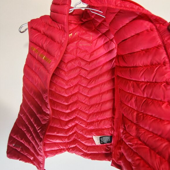 Helly Hansen Down Vest Womens Medium Pink Pertex Microlight 700+ Fill Puffer - Picture 8 of 16